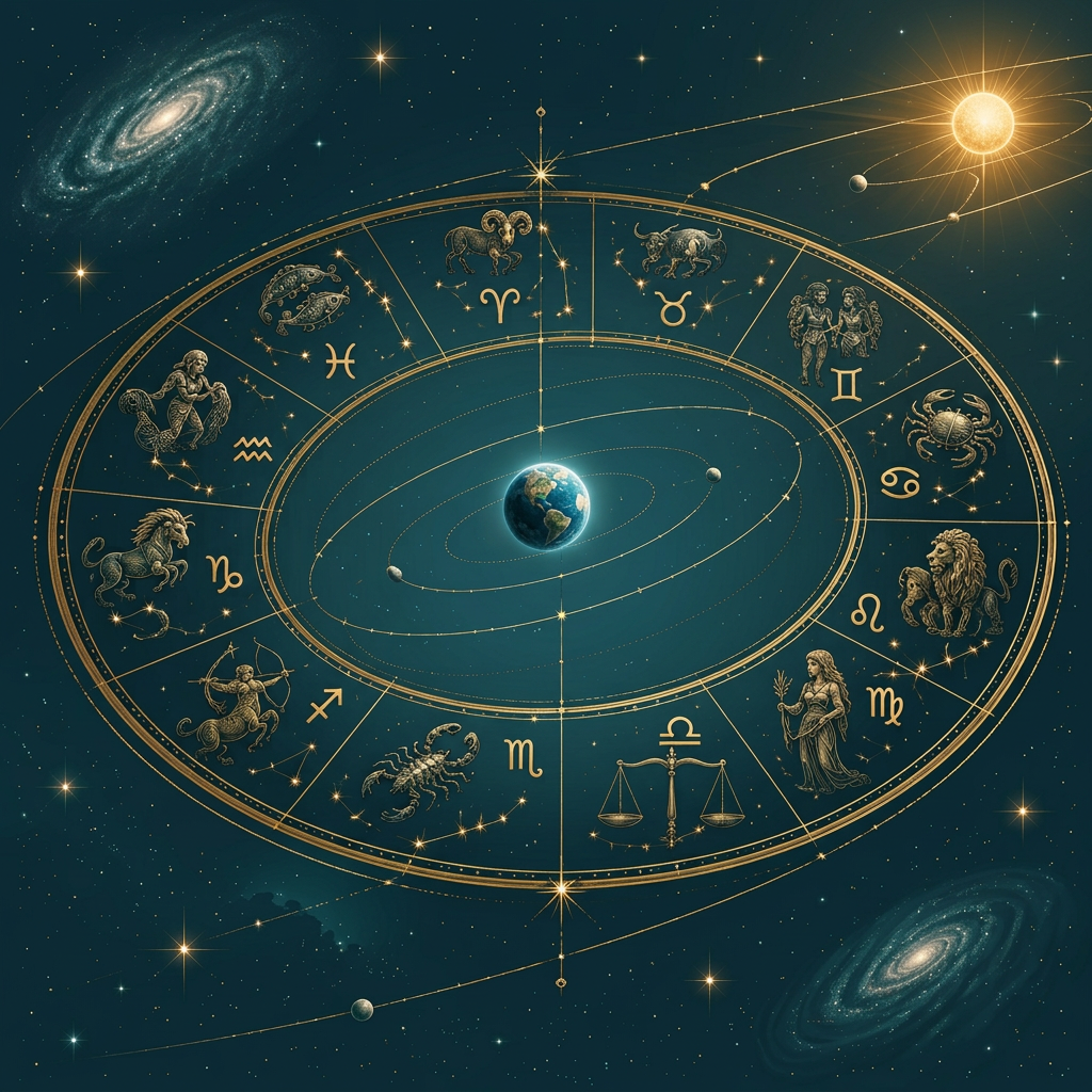 Koło zodiaku w perspektywie astronomicznej